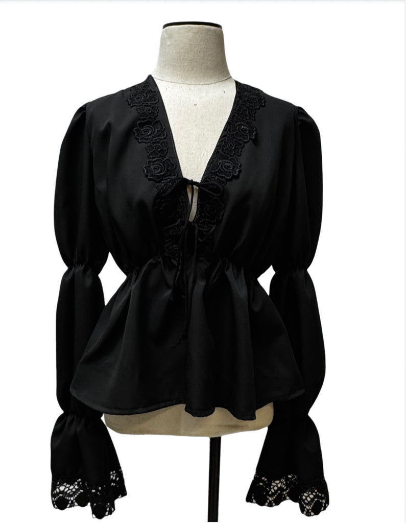 Francesca Blouse-Black
