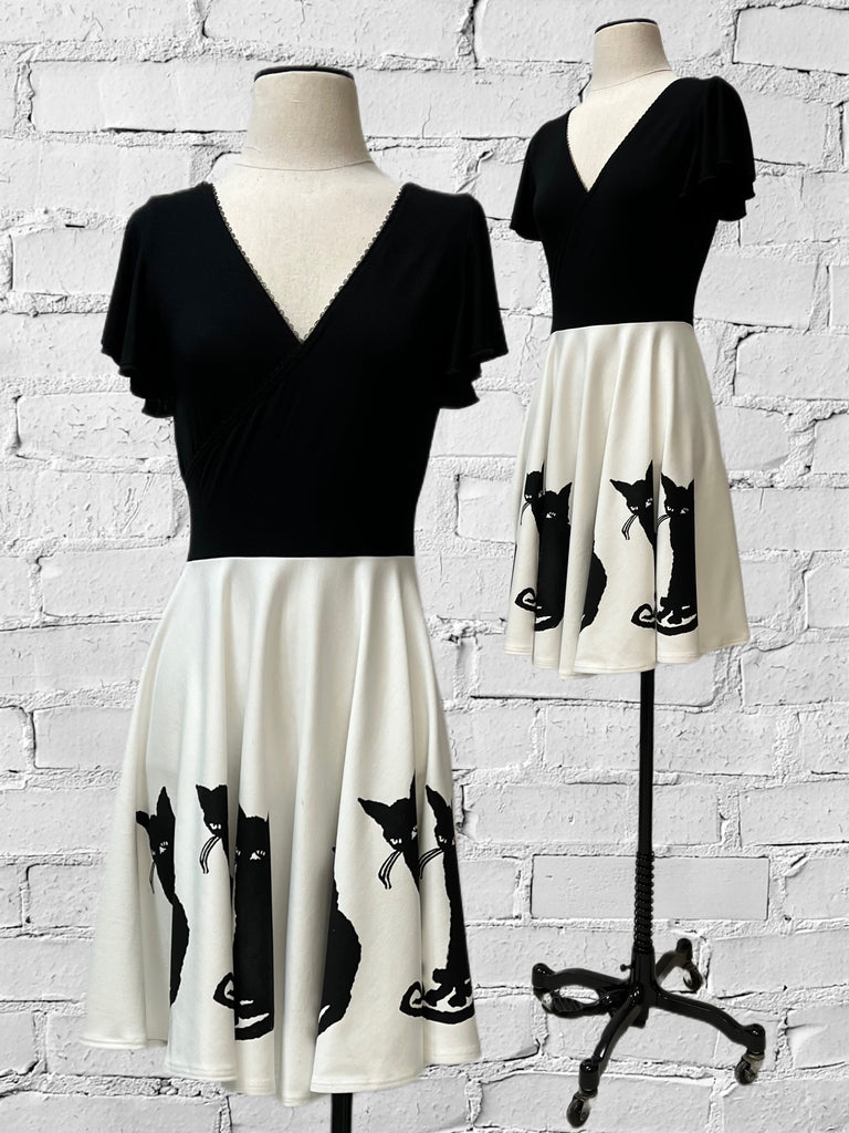 Robynne Dress - Black Cat Jack
