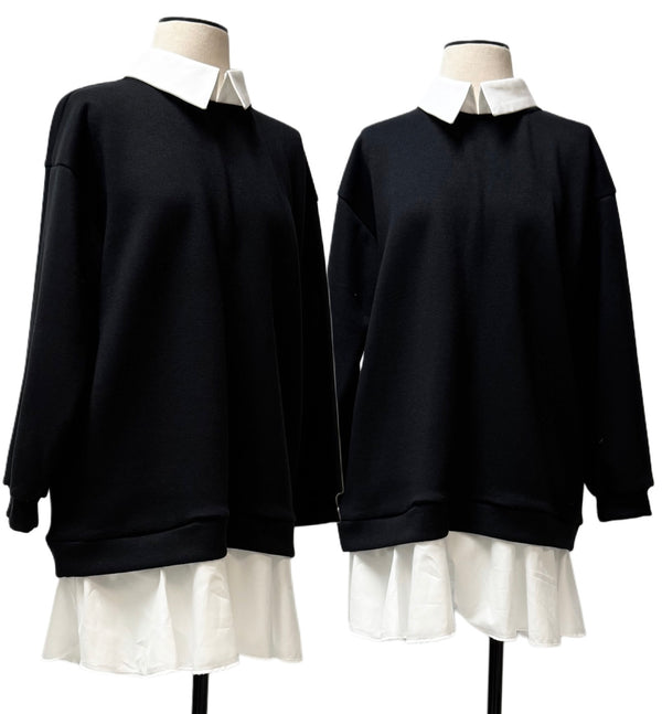 Wednesday Tunic-Black Knit