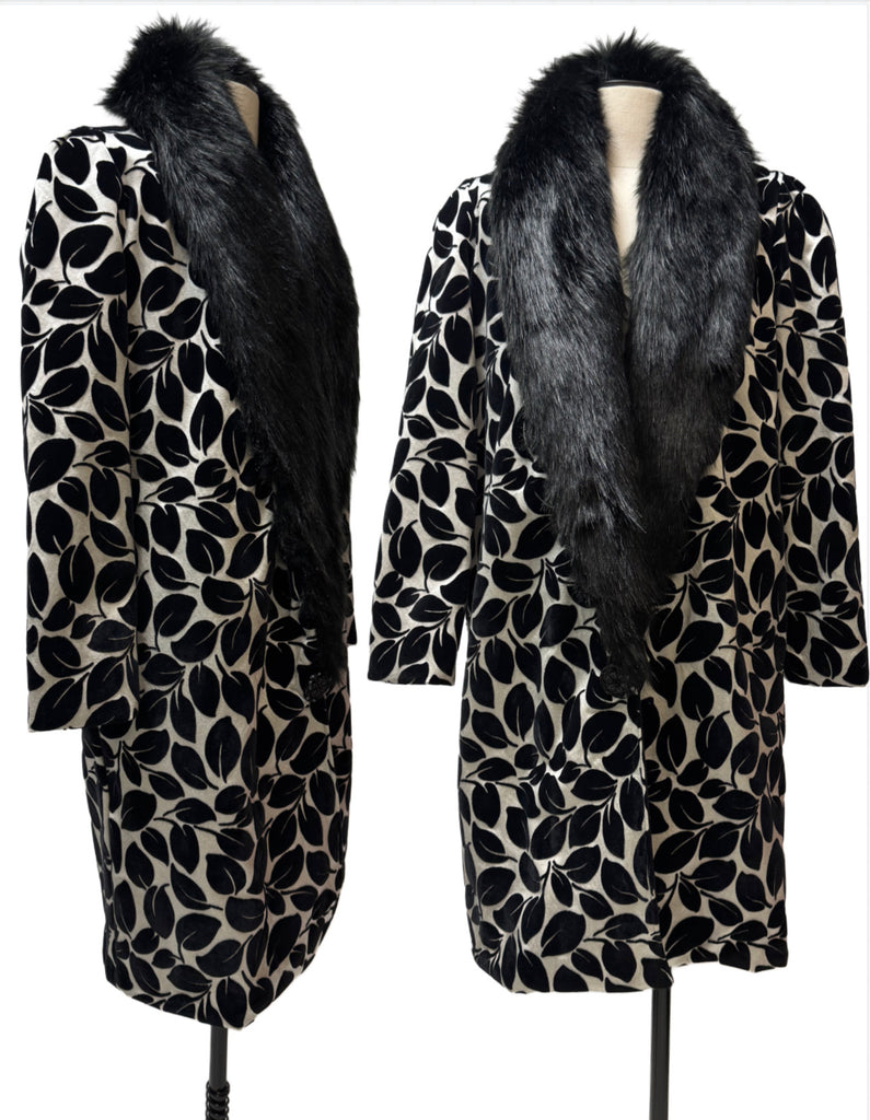 Anna Coat - Velvet Burnout