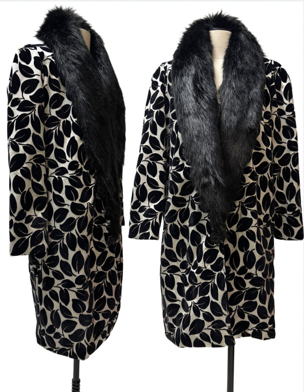 Anna Coat - Velvet Burnout