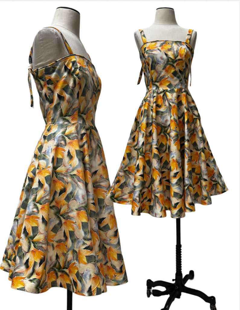 Laura Dress - Magnolia Print