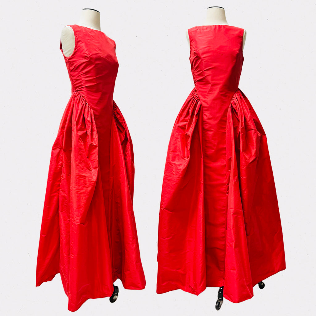 Lillian Gown-Red Tafetta