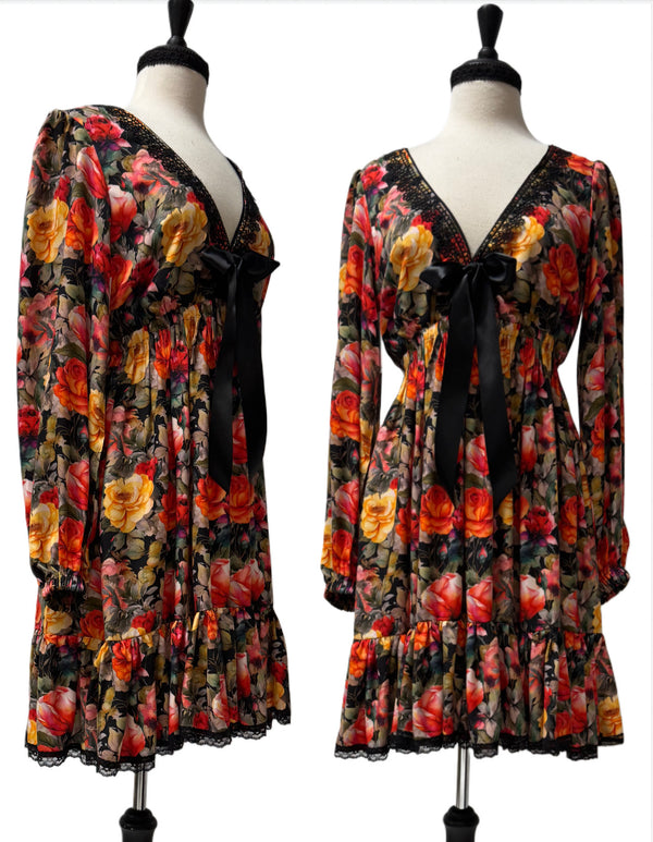 Francesca Babydoll - Vintage Roses