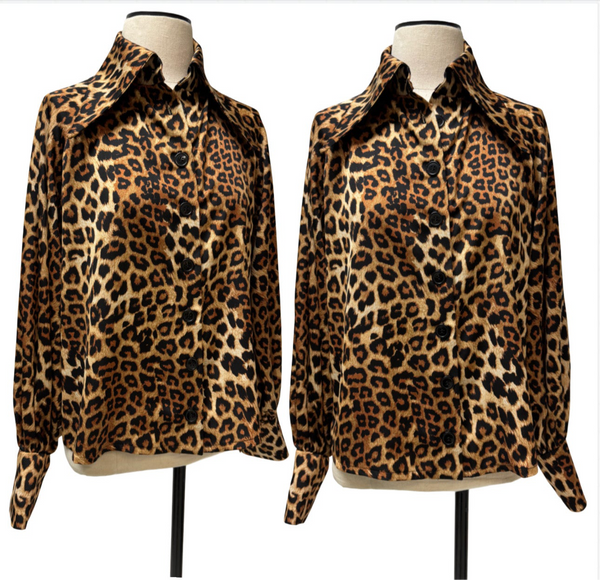 Reese Blouse - Leopard Print