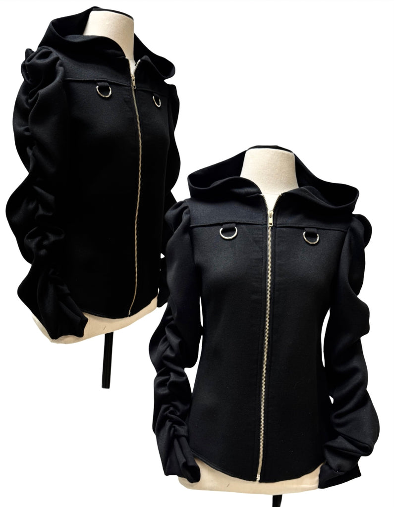 Odessa Hoodie - Black Knit