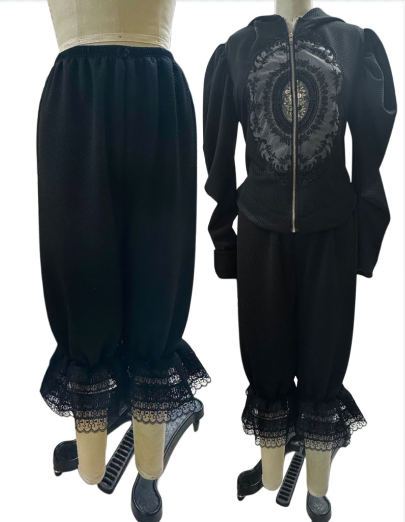 Victorian Bloomers- Quilted Knit
