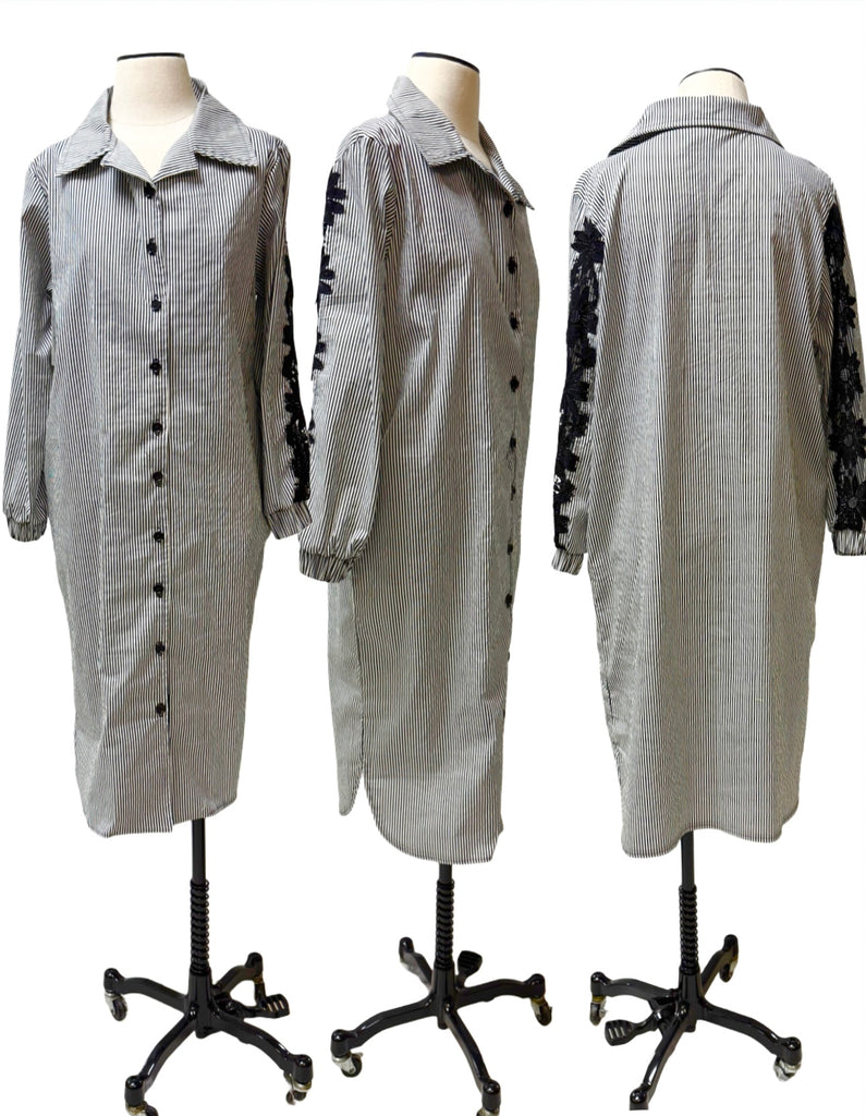 Scout Shirt Dress-Stripes