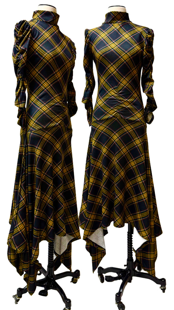 Trudy Dress - Argyle Knit