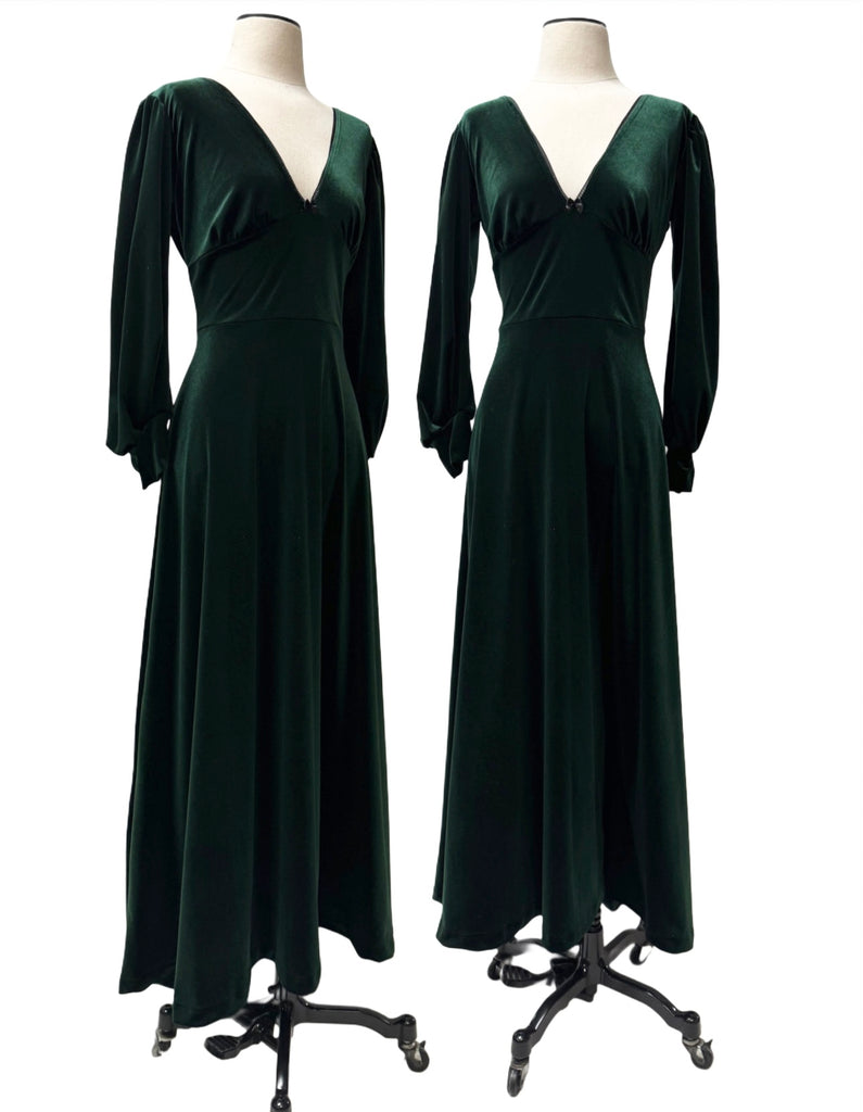 Siobhan Dress - Forest Green