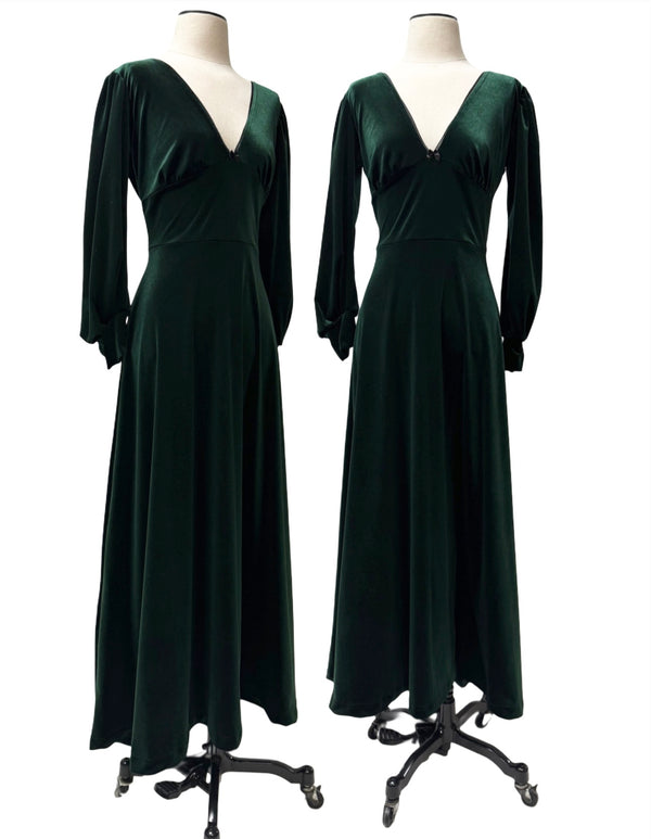 Siobhan Dress - Forest Green