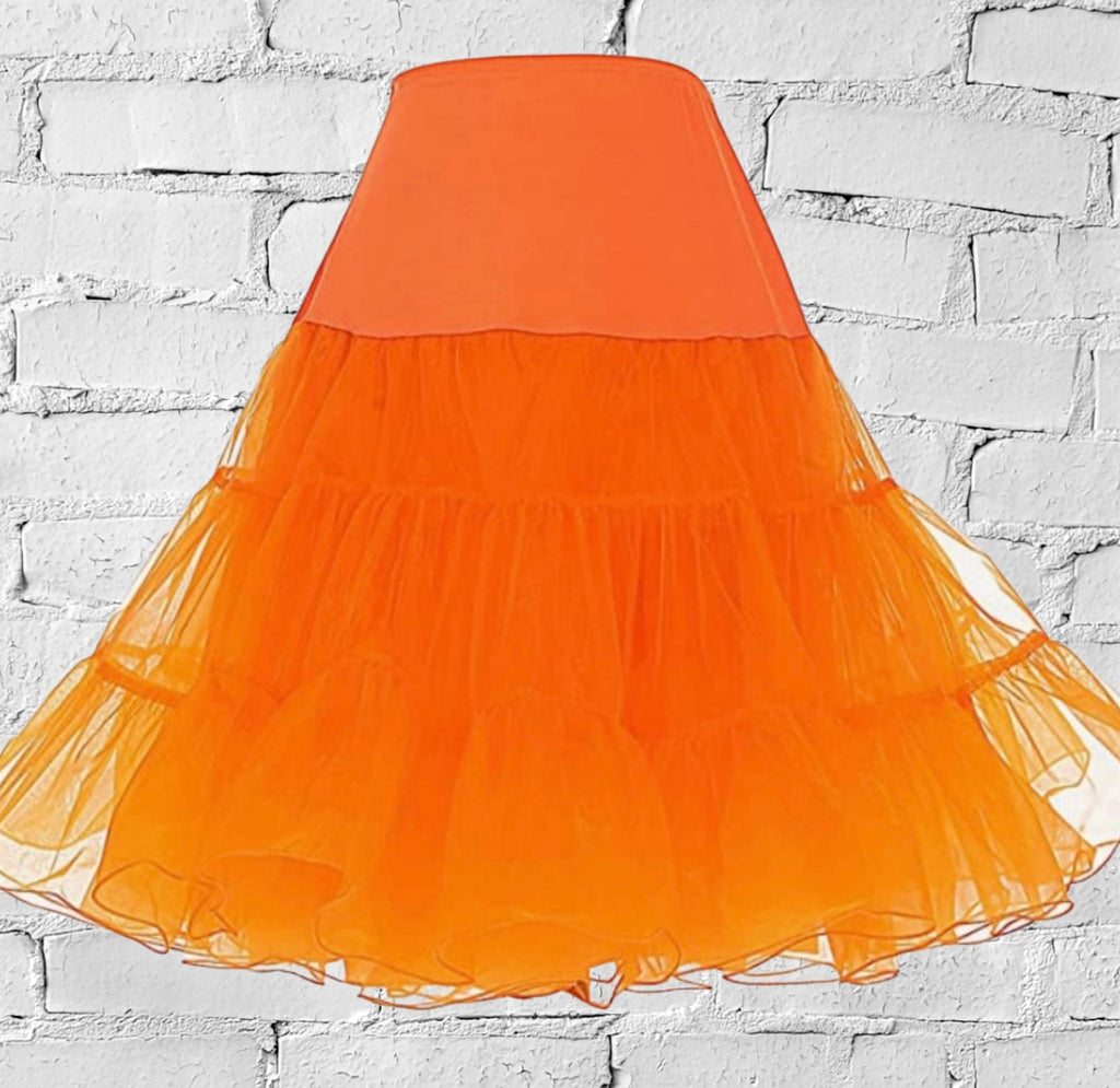 Crinoline Skirt - Orange