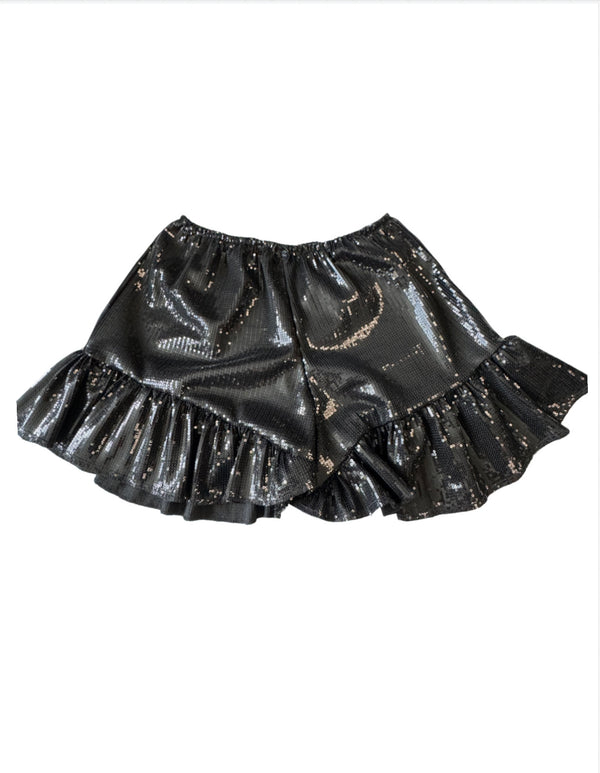 Tap Pants - Black Sequin