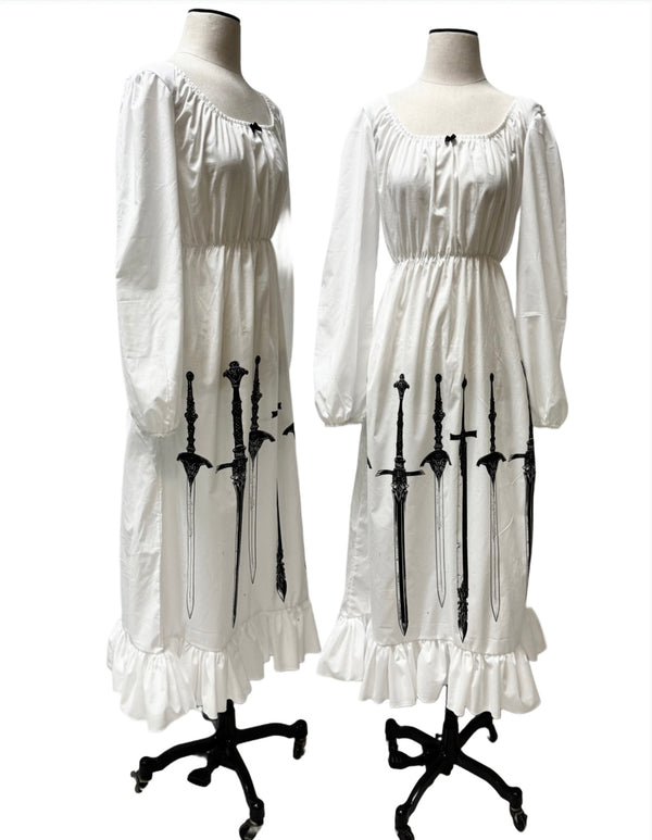 Poet Dress - Queen of Swords