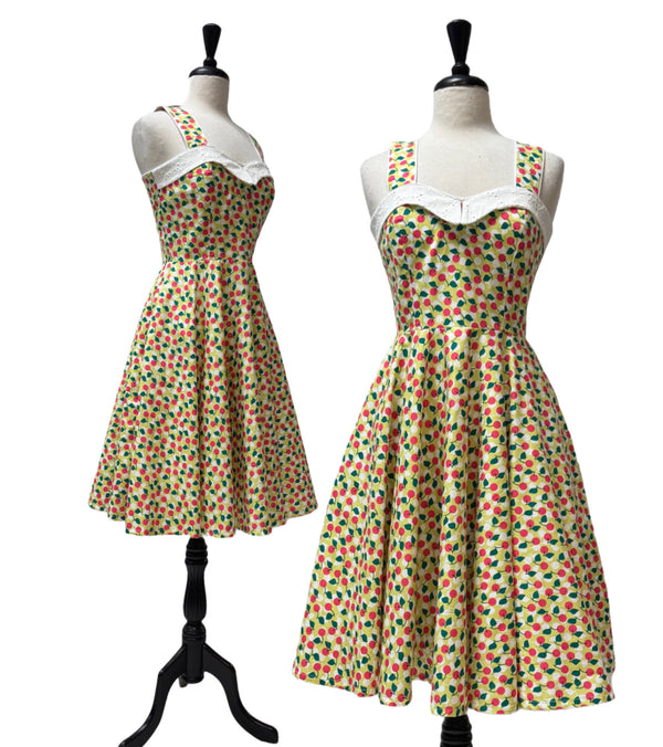 Laura SunDress - Cherries