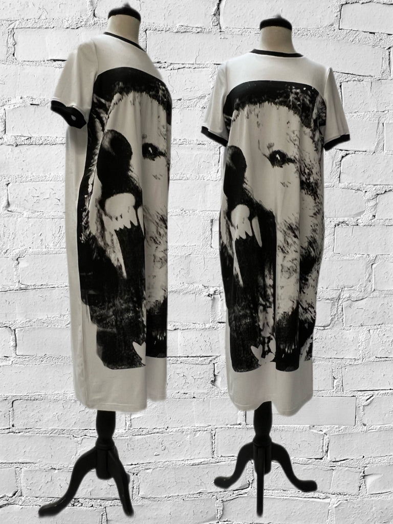 Edie T-Shirt Maxi Dress - Hungry Wolf