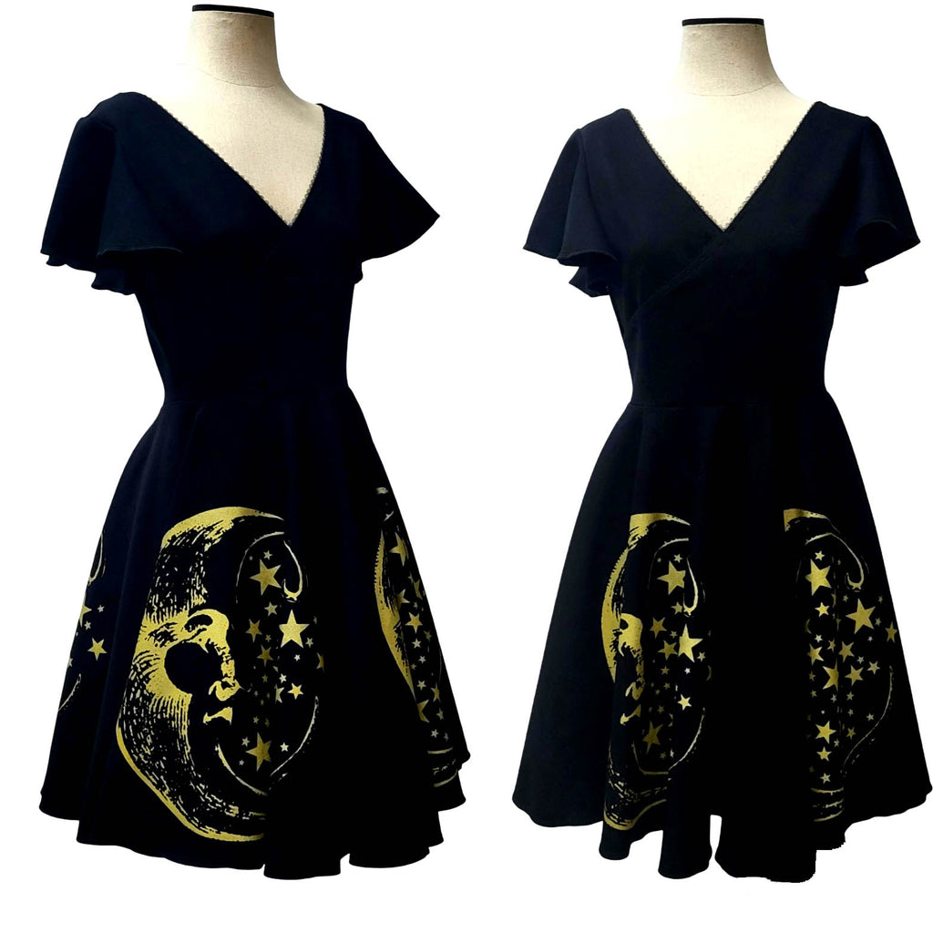 Robynne Dress - Moon and Stars