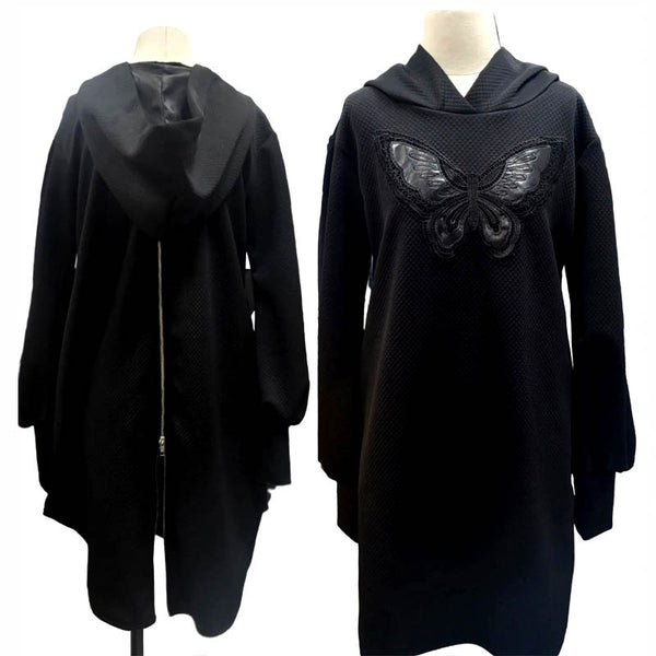 Hoodie Tunic - Butterfly