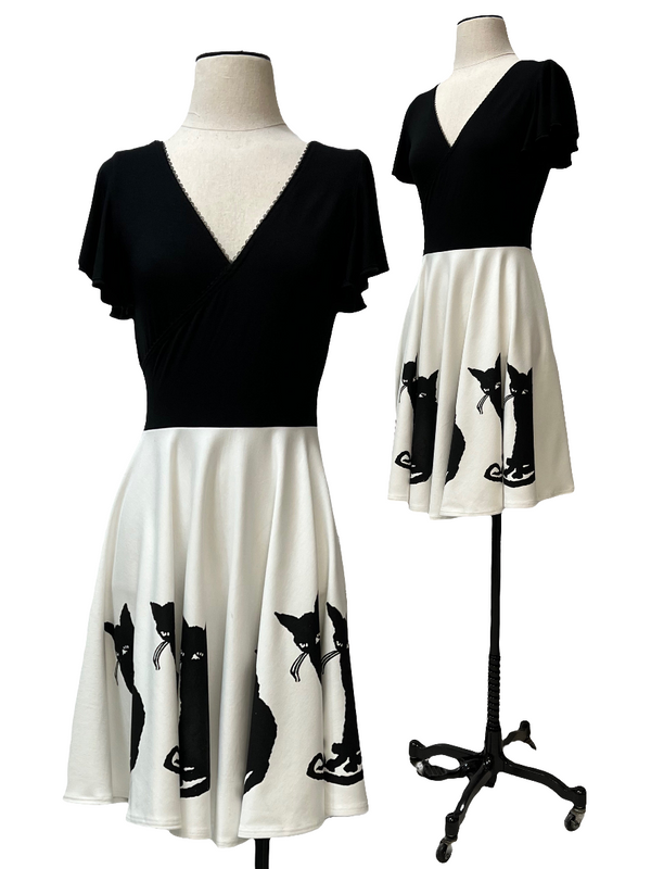 Robynne Dress - Black Cat Jack
