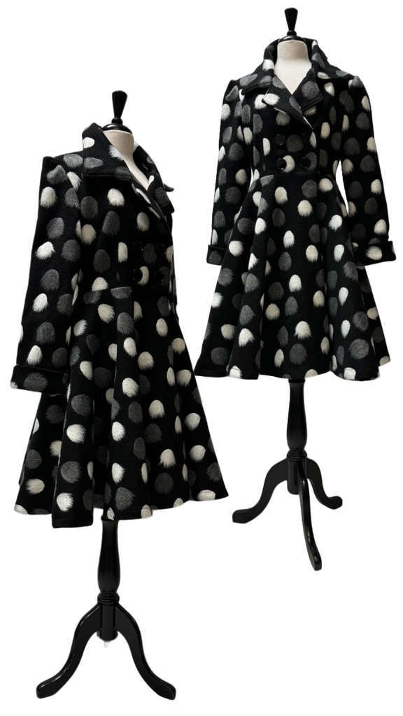 Jane Coat - Polka Dots