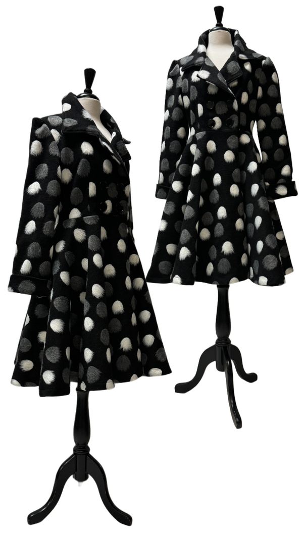 Jane Coat - Polka Dots