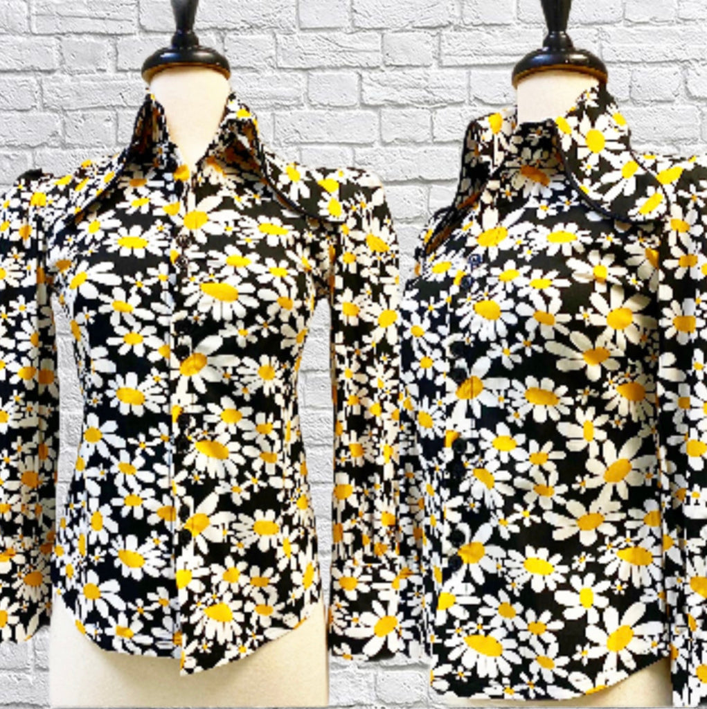 Ivy Blouse - Daisy Print