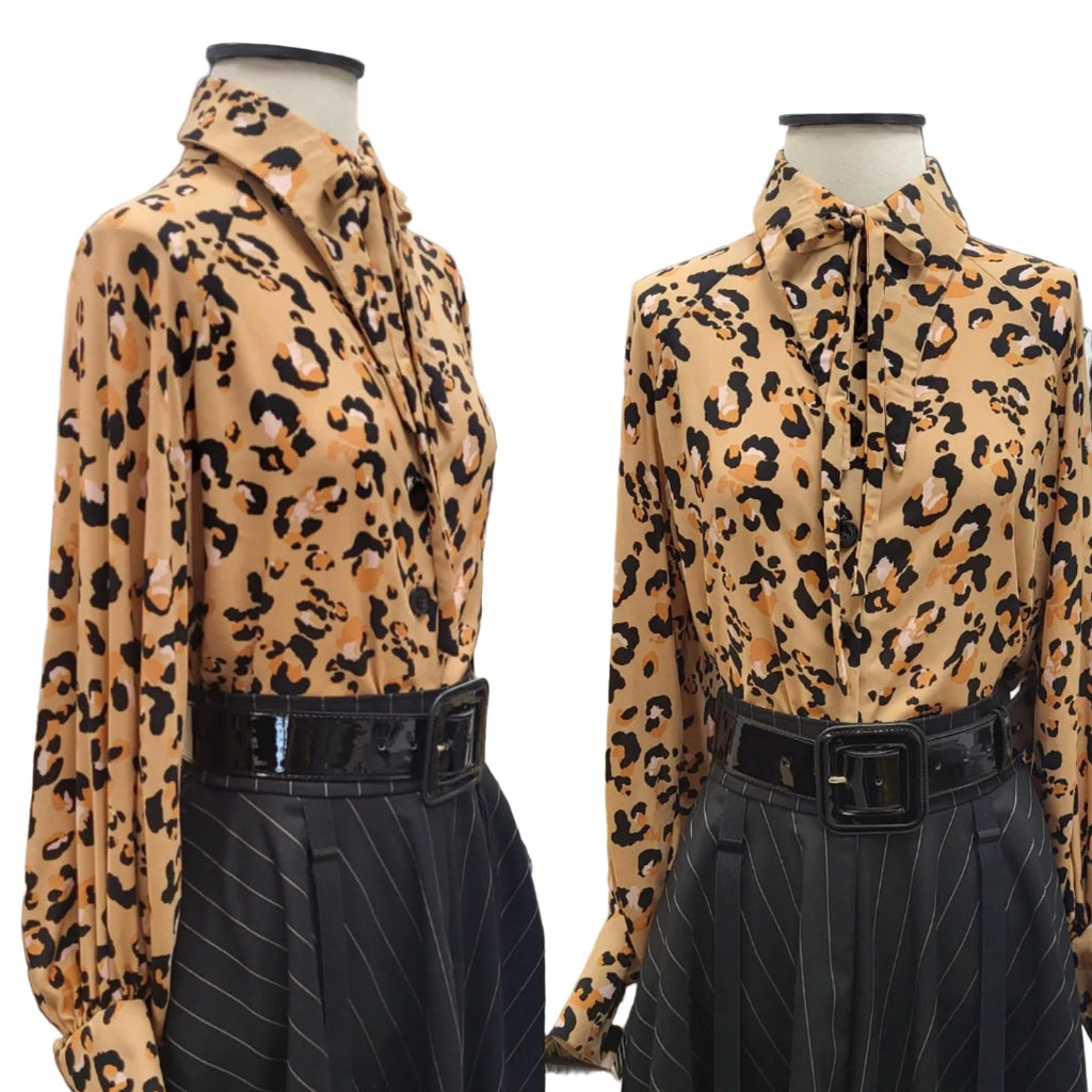 Reese Blouse - Leopard Print