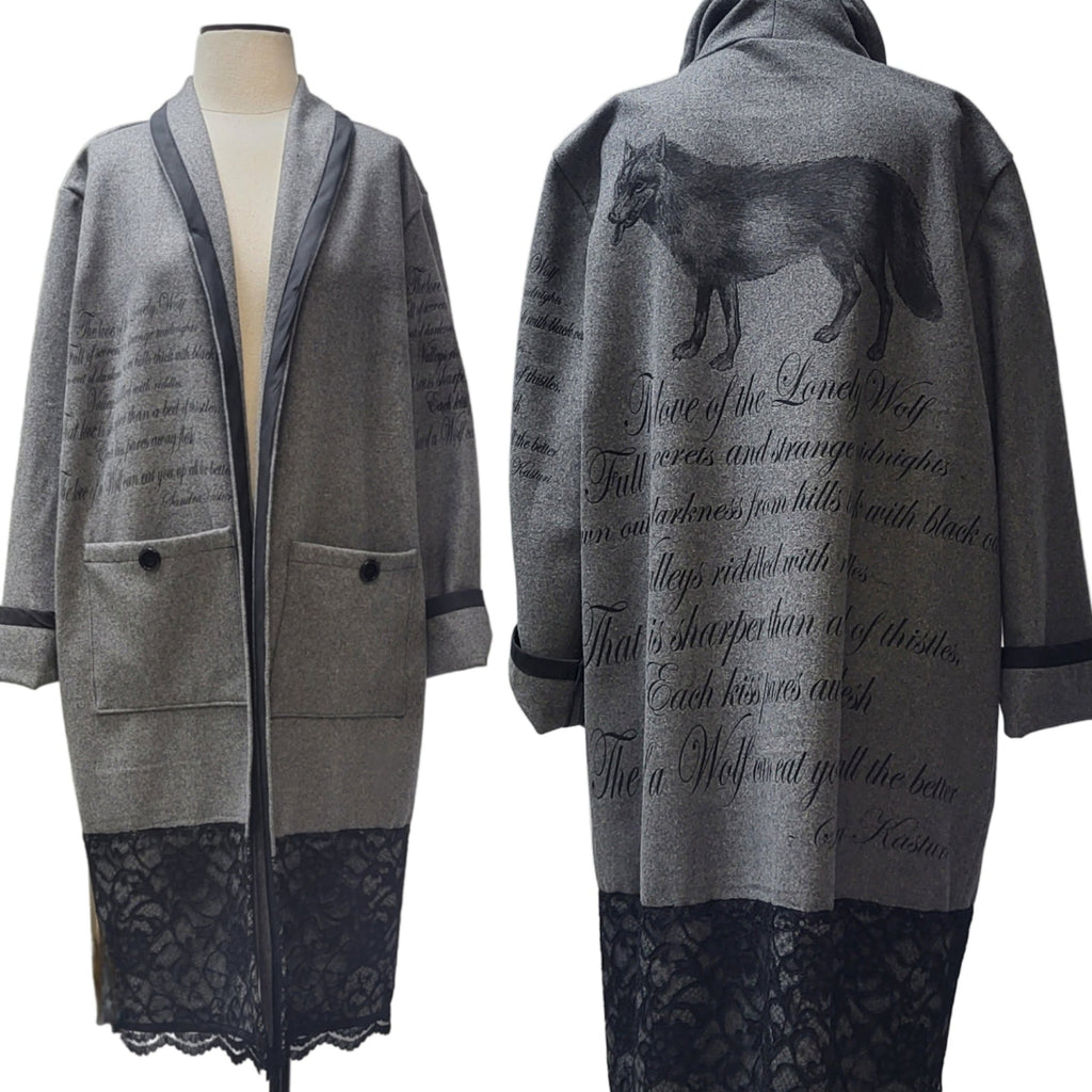 Jackie Jacket - Grey Wool