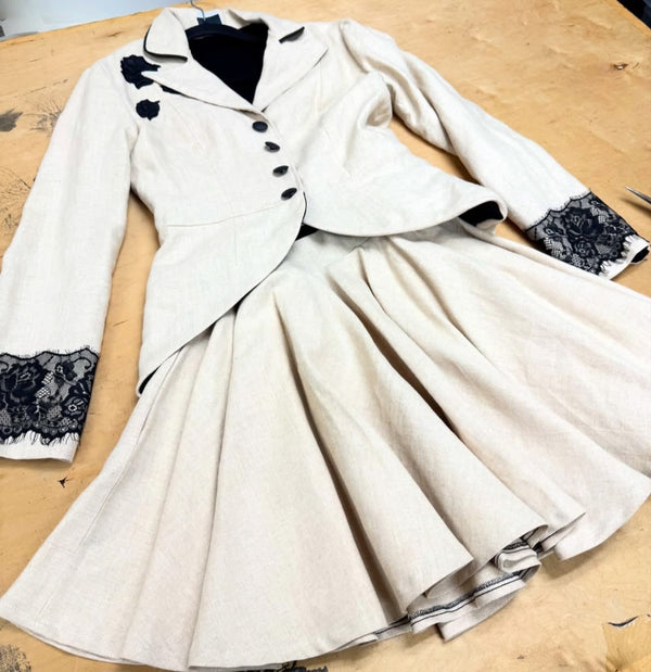 Riding Jacket and Skirt - Linen
