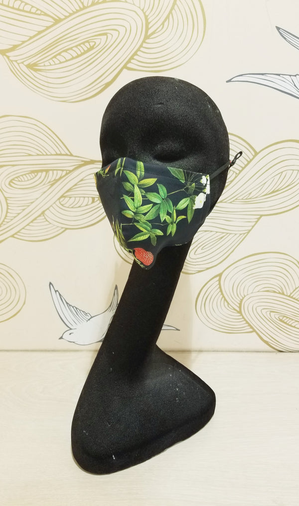 A super comfortable non-medical grade mask! Available at Blackbird Studios Canada.