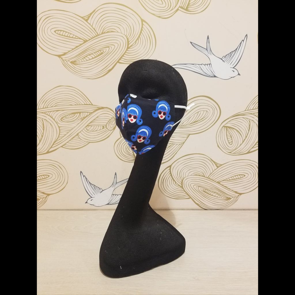 A super comfortable non-medical grade mask! Available at Blackbird Studios Canada.