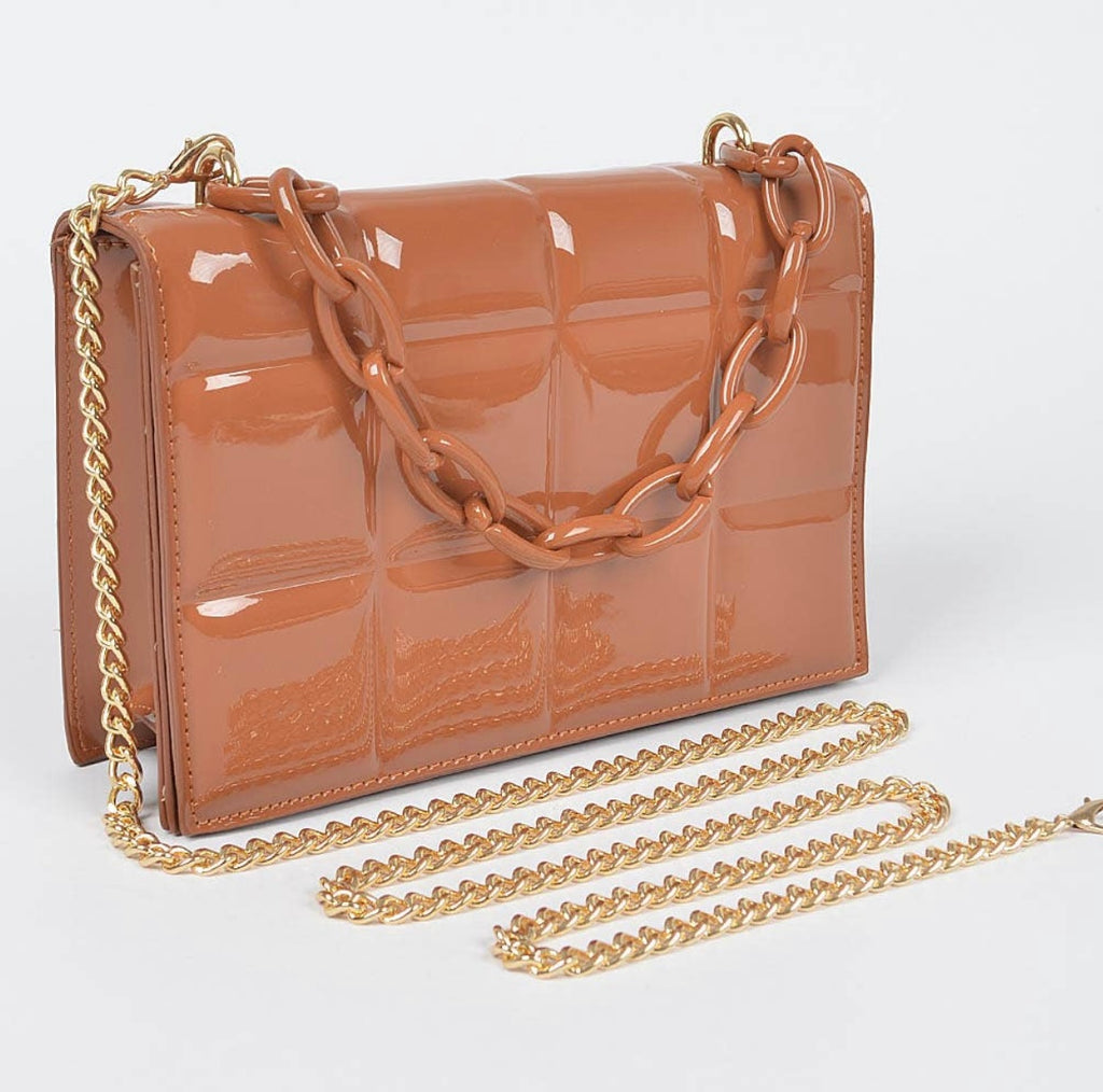 Handbag - Caramel Puff