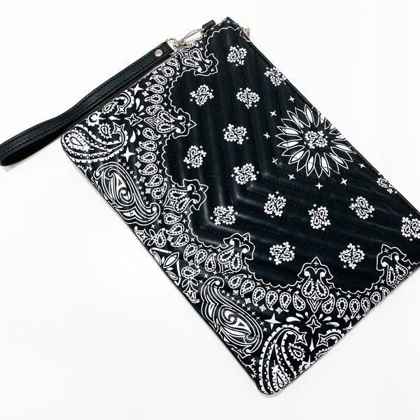 Clutch - Handkerchief Print