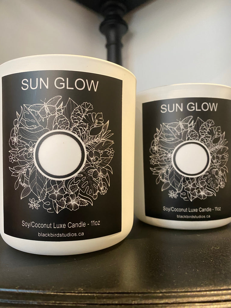 Coconut/Soy Luxe Candle - Sun Glow